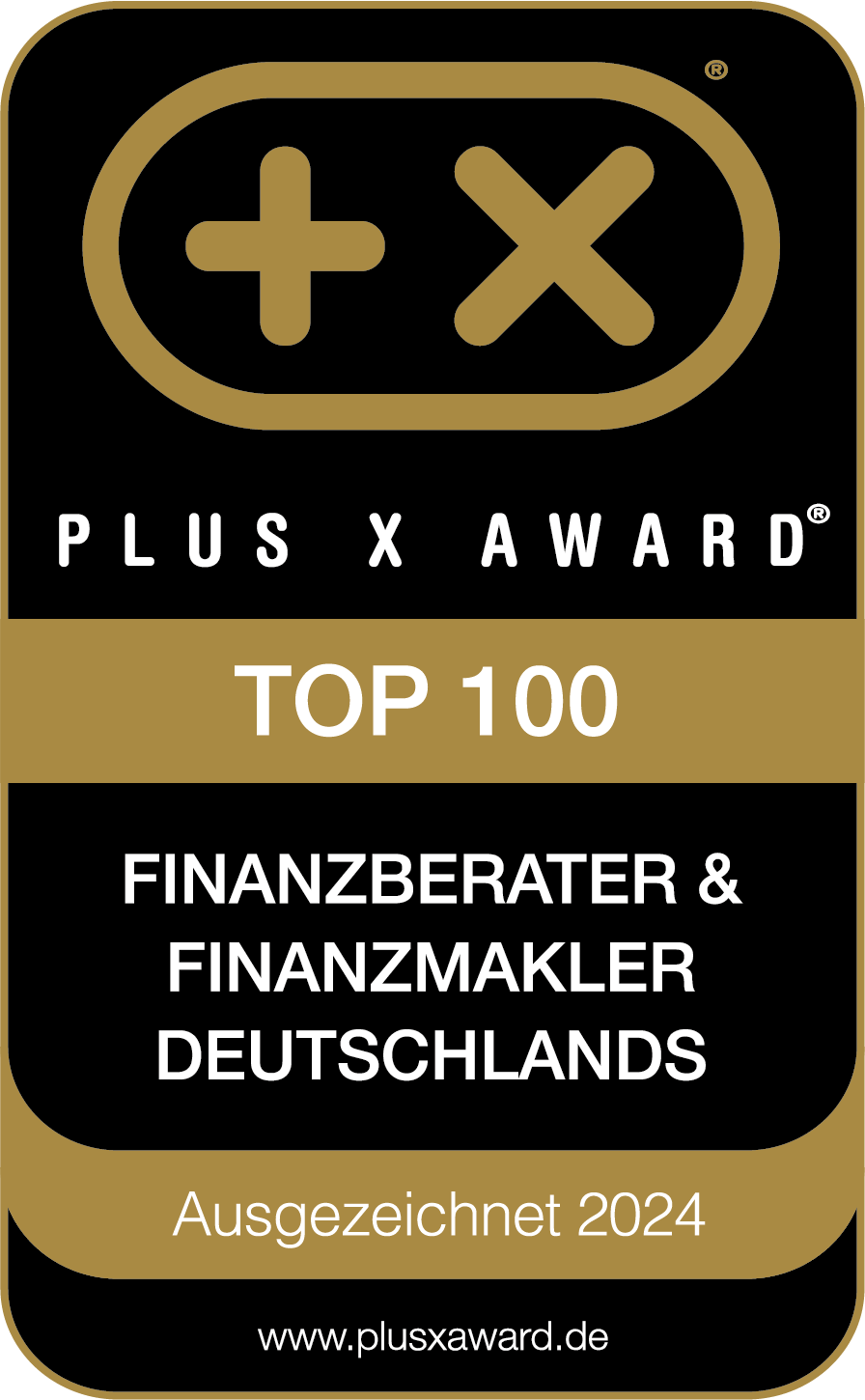 Plus X Award — Top 100 Finanzberater & Finanzmakler Deutschlands 2024